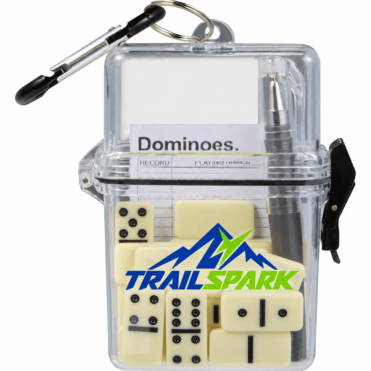 Travel Dominoes Set with Carabiner Case — REEDFUL-SU-112-L.png